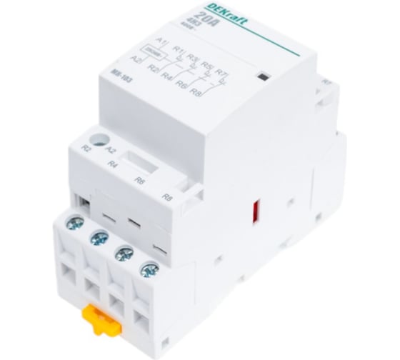 Модульный контактор Dekraft МК103-020A-230B-04 18063DEK