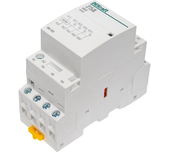 Модульный контактор Dekraft МК103-025A-230B-04 18070DEK