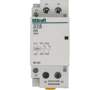Модульный контактор Dekraft МК103-032A-230B-22 18076DEK