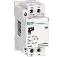 Модульный контактор Dekraft МК103-040A-230B-02 18080DEK