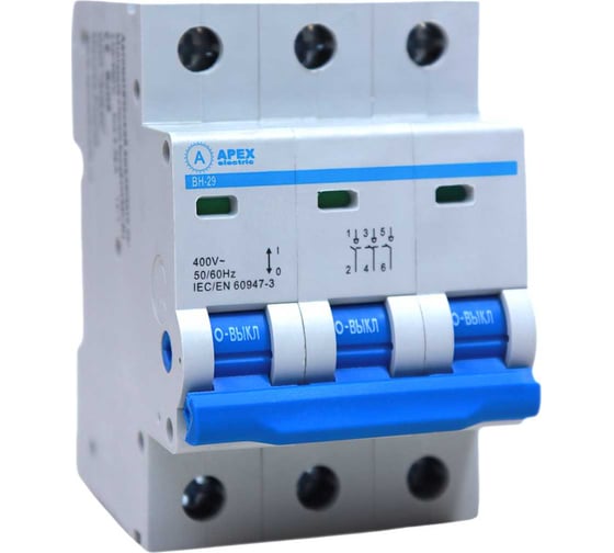 Выключатель нагрузки APEX ВН-29 3P 32А BASE ME31021 1