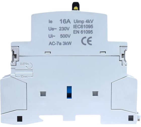 Контактор модульный APEX КМ РУ 25А 2NO (1 мод.) 220В AC DC21361