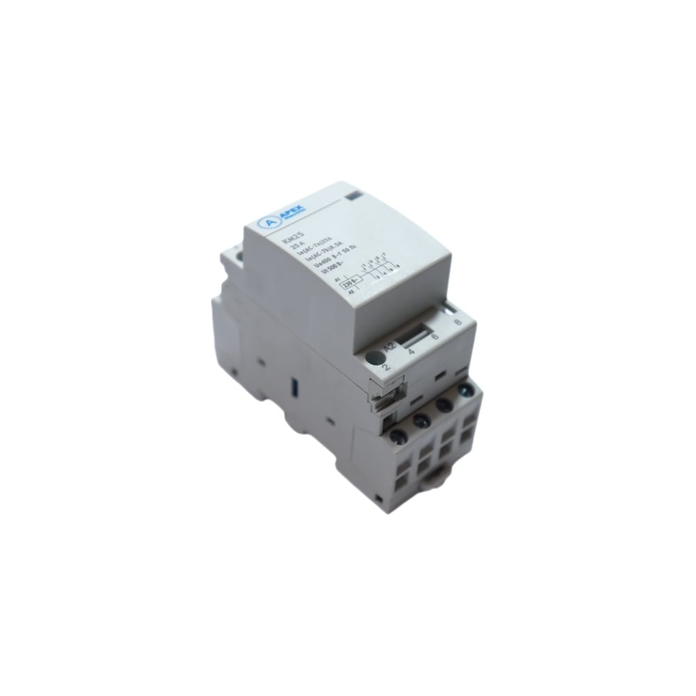 Контактор модульный APEX КМ 63А 2NО (2 мод.) 220В AC DC21349 - выгодная ...