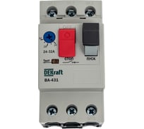 Автоматический выключатель защиты двигателя Dekraft ВА431-24A-32A 21234DEK
