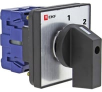 Кулачковый переключатель EKF PROxima ПК-1-52, 25А, 2P, "1-2" pk-1-52-25