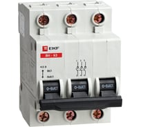 Выключатель нагрузки EKF ВН-63, 3P, 40А SL63-3-40