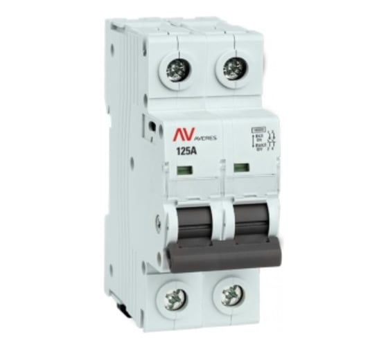Выключатель нагрузки EKF AVN, 2P, 125A, AVERES 60 шт. avn-2-125-av 1