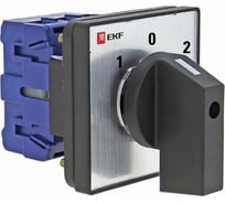 Кулачковый переключатель EKF ПК-1-22, 10А, 2P, "1-0-2" PROxima pk-1-22-10