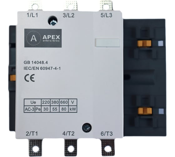 Контактор APEX КТЭ реверсивный, 630А, 230В, 2NO DC21026 1