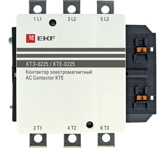 Пускатель EKF КТЭ, магнитный, 225А, ~230В, NO EKF ctr-b-225