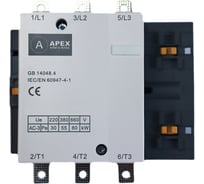 Контактор APEX КТЭ 630А, 380В/AC3, NO, 50Гц DC21226