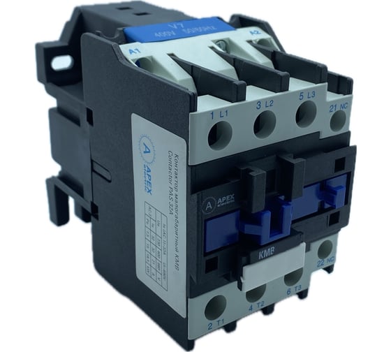 Малогабаритный контактор APEX КМВ-3210 32А 400В 1NO DC31225 1