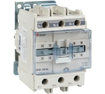 Магнитный пускатель EKF 80А ~380В малогаб 1NO 1NC КМЭ ctr-s-80-380