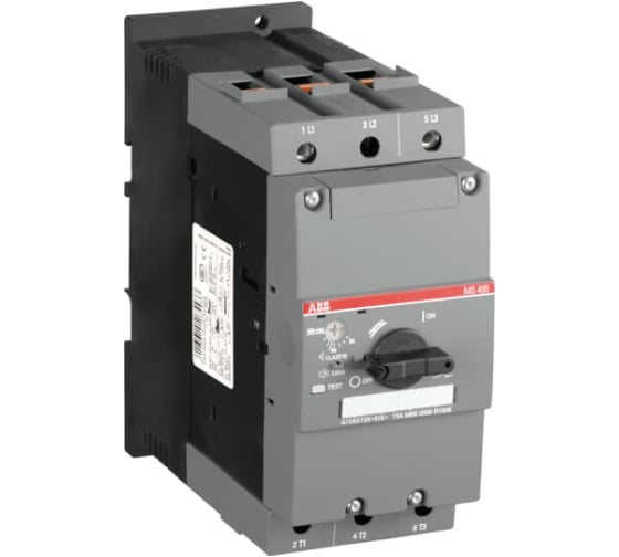 Автоматический выключатель ABB 80-100А, для защиты электродвигателя MS495 1SAM550000R1010