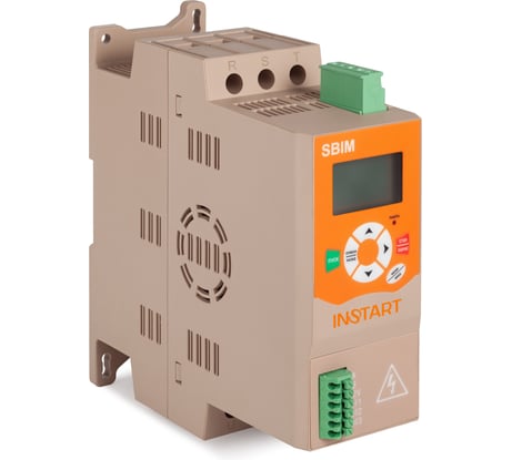 Устройство плавного пуска INSTART SBIM-5.5/12-04 5.5кВт 12.0А, 3 ~ 400 (380)B, IP20, байпас встроен 63900