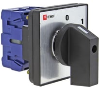 Кулачковый переключатель EKF ПК-1-12, 25А 2P "0-1" PROxima pk-1-12-25