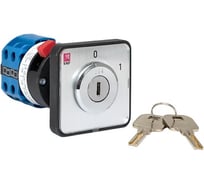 Кулачковый переключатель EKF ПК-1-113, 10А 3P «0-1» с ключом PROxima pk-1-113-10