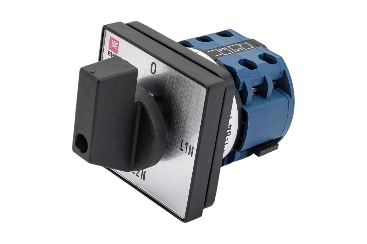 Кулачковый переключатель EKF PROxima ПК-1-84, 10А, 4P, для вольтметра ...