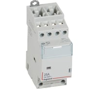 Контактор Legrand CX³ 4П, 400 В~, с катушкой 24 В~, 25 A, 2 НО+2 НЗ, 2 модуля 412509