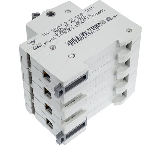 Выключатель-разъединитель Legrand RX3 4П, 40A 419330
