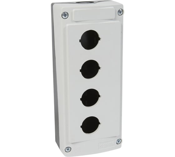 Корпус для сборки Legrand Osmoz 4 отверстия серый 024204 1