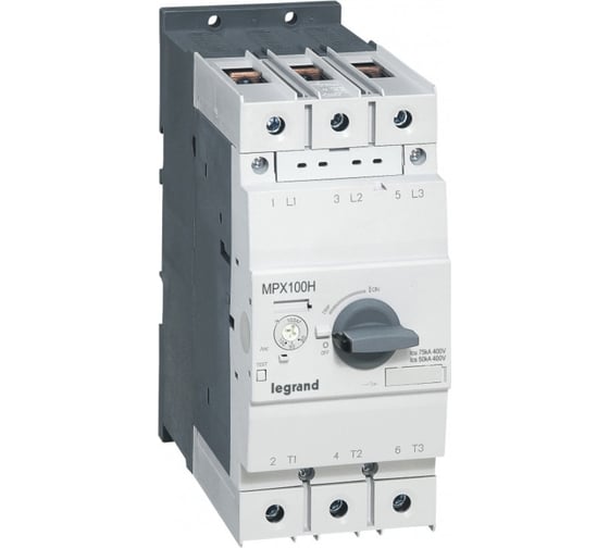 Автоматический выключатель защиты двигателя Legrand MPX³ 100H 26A 100kA 417372