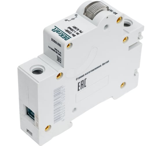 Сигнальная лампа Dekraft ЛС101-1Р-WHI-LED 18010DEK