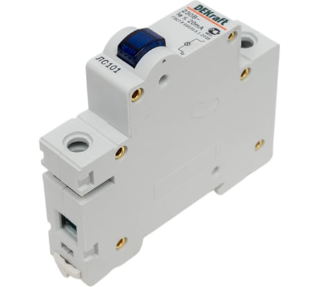 Сигнальная лампа Dekraft ЛС101-1Р-BLU-LED 18006DEK