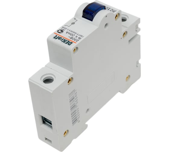 Сигнальная лампа Dekraft ЛС101-1Р-BLU-LED 18006DEK