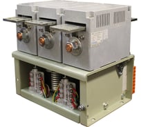 Контактор вакуумный Электротехник КВТ-1,14-5/1000-3 У3, трёхполюсный, 220В,  AC/DC, 4з+3р, нереверсивный, без реле, IP00, ET006377