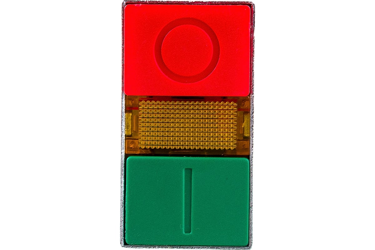 Кнопка управления ЭРА LAY5-BW8465 I-O, сдвоенная, с подсветкой, 20/200 ...