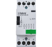 Модульный контактор Iskra IKA432-40-R/230V УТ-00019601