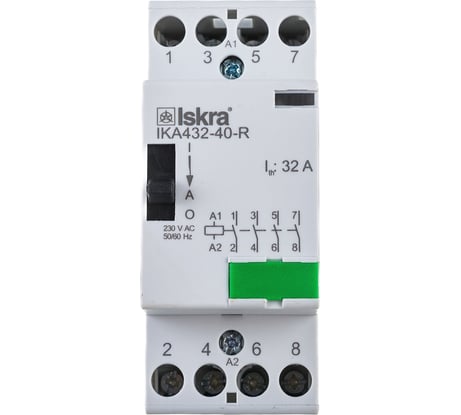 Модульный контактор Iskra IKA432-40-R/230V УТ-00019601