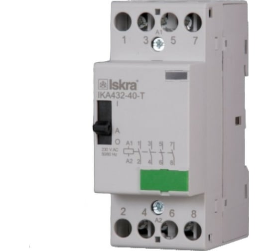 Модульный контактор Iskra IKA432-40-T/230V УТ-00019603