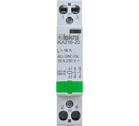 Контактор модульный iskra IKA216-20/230V УТ-00019576