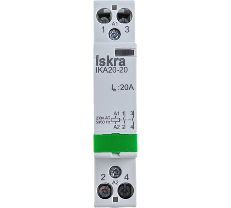 Модульный контактор Iskra IKA20-20/230V УТ-00019579