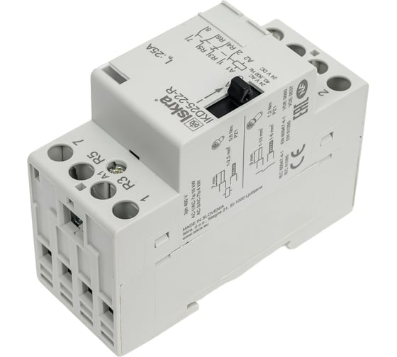 Модульный контактор Iskra IKD25-22-R/24V УТ-00019643