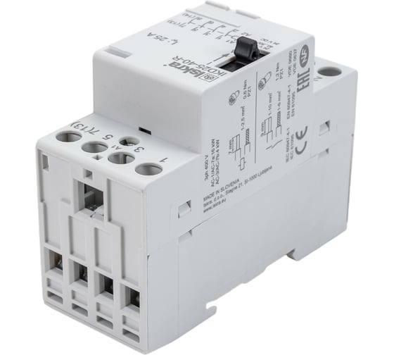 Модульный контактор Iskra IKD25-40-R/24V УТ-00019645