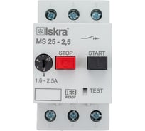 Автомат защиты двигателя Iskra MS25-2.5 УТ-00019744