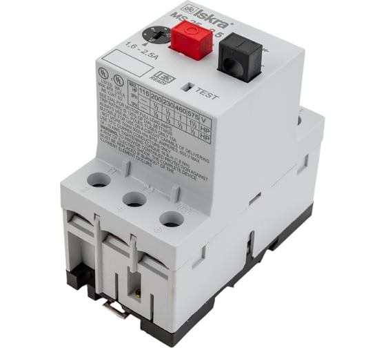 Автомат защиты двигателя Iskra MS25-2.5 УТ-00019744