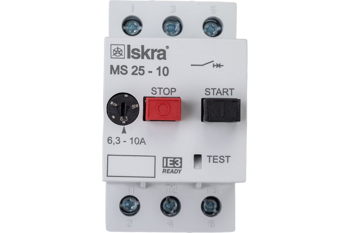 Автомат защиты двигателя Iskra MS25-10 УТ-00019742