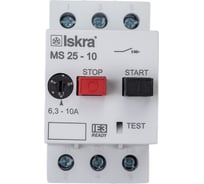 Автомат защиты двигателя Iskra MS25-10 УТ-00019742 16672640