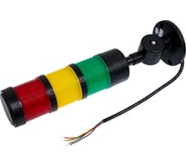 Светосигнальная колонна WSLF-324FP-RYG количество сегментов 3 высота 329 мм цвета Красный Желтый Зеленый звук Есть режимы Пост. свечение с зуммером 08-00020957 ESPE