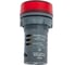 Лампа светосигнальная Systeme Electric SB7 d22мм 230В AC красная моноблочная SE SB7EV04MP 3