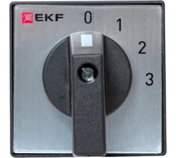 Переключатель кулачковый EKF ПК-1-121 10А 1P «0-1-2-3» IP65 pk-1-121-10-65