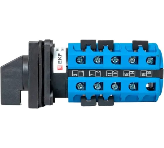 Переключатель кулачковый EKF ПК-1-103 25А 3P «0-1-2-3» IP65 pk-1-103-25-65