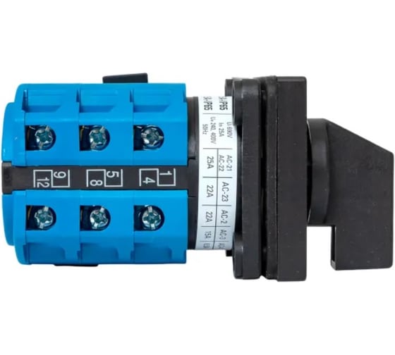 Переключатель кулачковый EKF ПК-1-102 25А 2P «0-1-2-3» IP65 pk-1-102-25-65