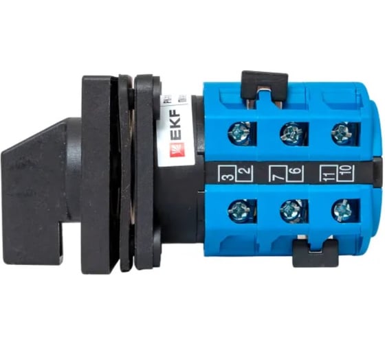 Переключатель кулачковый EKF ПК-1-102 25А 2P «0-1-2-3» IP65 pk-1-102-25-65