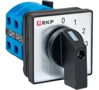 Переключатель кулачковый EKF ПК-1-101 25А 1P «0-1-2-3» IP65 pk-1-101-25-65