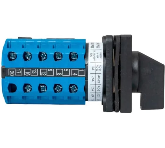 Переключатель кулачковый EKF ПК-1-103 10А 3P «0-1-2-3» IP65 pk-1-103-10-65